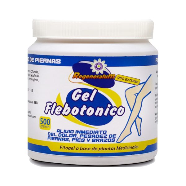 Gel flebotonico muscular piernas ligeras REGENERATUM