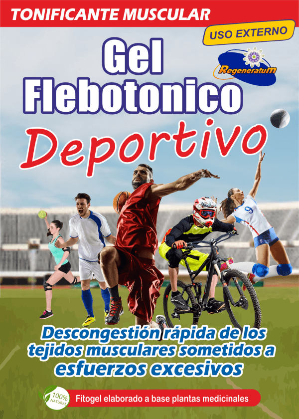 Gel Flebotonico Muscular Deportivo REGENERATUM - Imagen 2