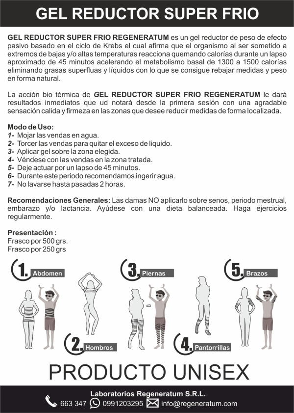 Cryogel Super Frio REGENERATUM - Imagen 3
