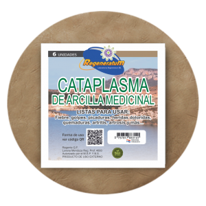 Cataplasma de Arcilla Medicinal listas para usar REGENERATUM