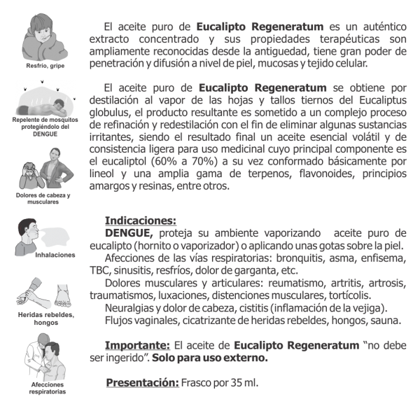 Aceite de eucalipto REGENERATUM - Imagen 3