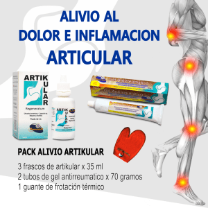 PACK ALIVIO ARTIKULAR AL DOLOR E INFLAMACION